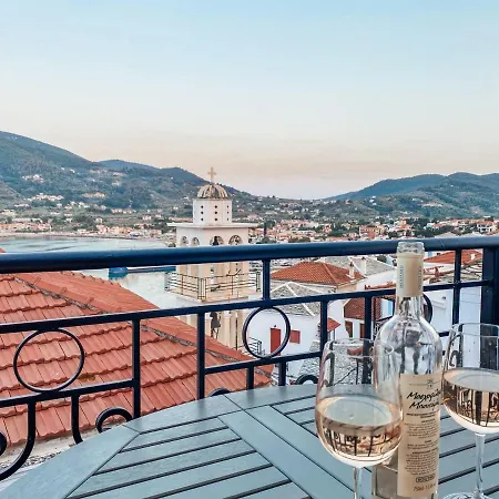 Evageliasvilla Sea View Villa Skopelos Town