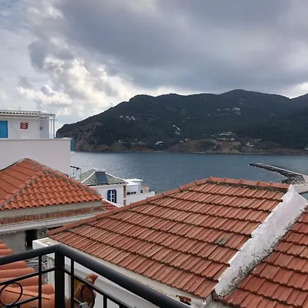 Evageliasvilla Seaview!Skopelos Villa Szkópelosz